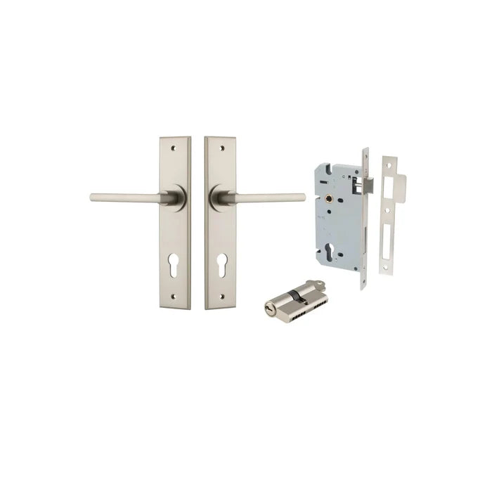 Satin Nickel / Entrance Kit (Key/Key)