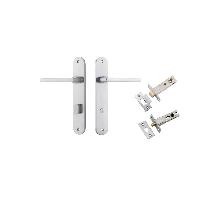 Brushed Chrome / Privacy Kit (Bolt and Latch Included)