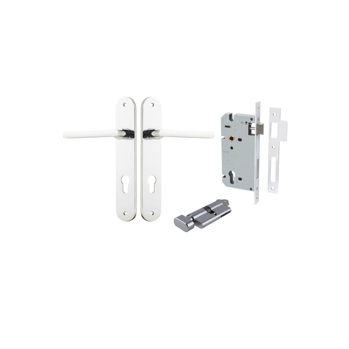 Polished Chrome / Key/Turn Entrance Kit (Lock & Key Cylinder Included)
