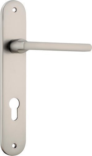 Satin Nickel / Entrance Set E85 (Handles Only)