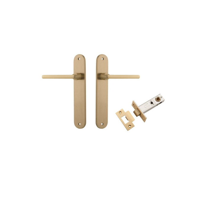 Brushed Brass / Passage Set (Latch Included)