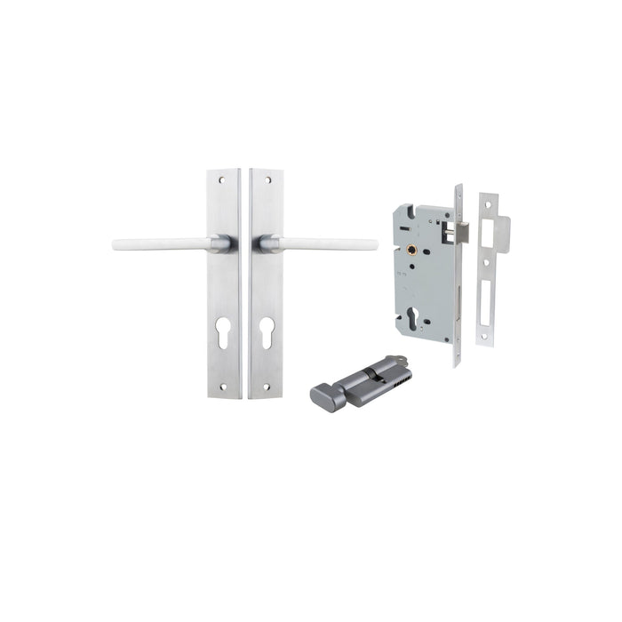 Brushed Chrome / Entrance Kit (Key/Thumb)