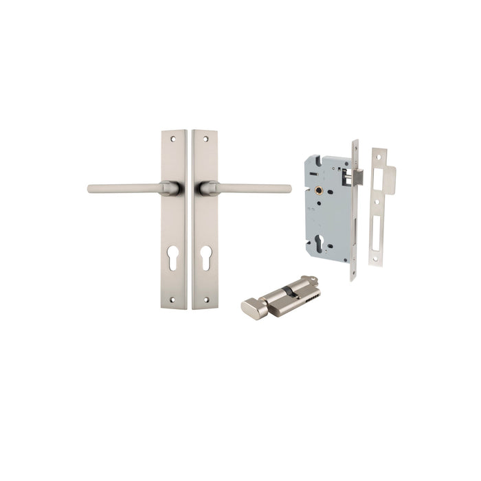 Satin Nickel / Entrance Kit (Key/Thumb)