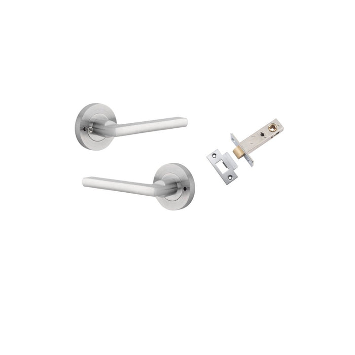 Brushed Chrome / Privacy Set