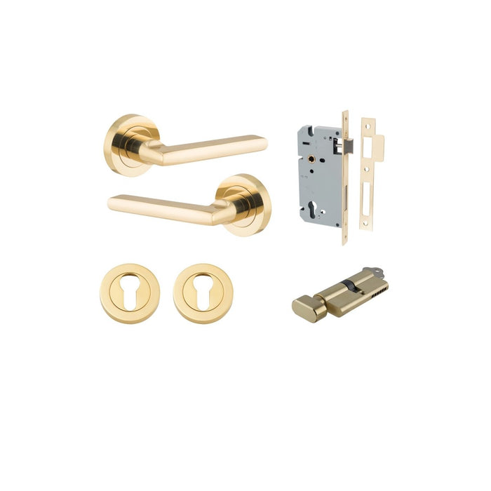 Polished Brass / Entrance Kit (Key/Thumb)