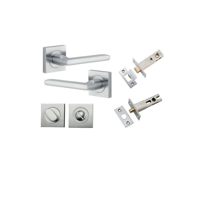 Brushed Chrome / Privacy Set (Separate Kit)