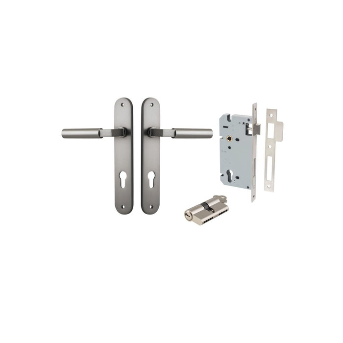 Satin Nickel / Entrance Kit (Key/Key)