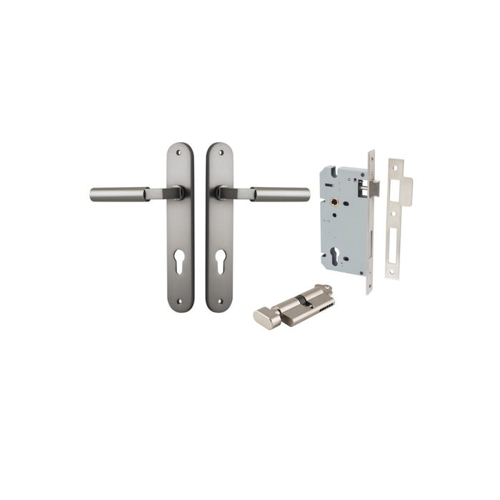 Satin Nickel / Entrance Kit (Key/Turn)