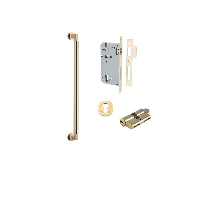 Polished Brass / 450mm / Entrance Kit (Key/Key)