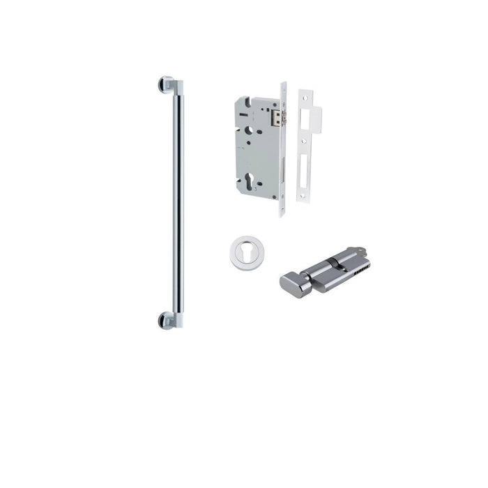 Polished Chrome / 450mm / Entrance Kit (Key/Turn)