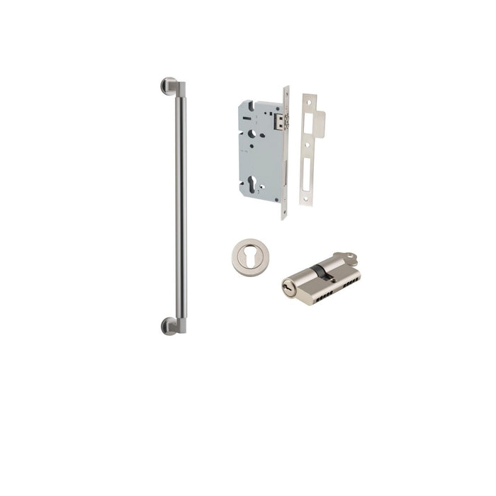 Satin Nickel / 450mm / Entrance Kit (Key/Key)