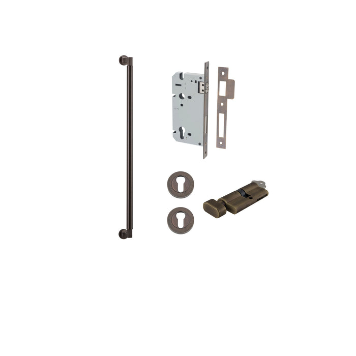 Signature Brass / 600mm / Entrance Kit (Key/Turn)