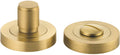 Berlin Privacy Turn - Round - Entry Point - Iver - Brushed Brass -