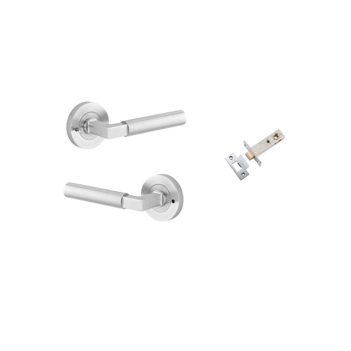 Brushed Chrome / Privacy Set