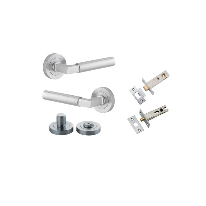 Brushed Chrome / Privacy Set (Separate Kit)
