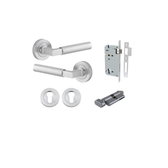 Brushed Chrome / Entrance Kit (Key/Turn)