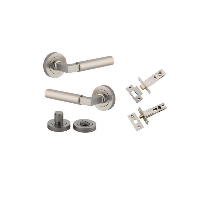 Satin Nickel / Privacy Set (Separate Kit)