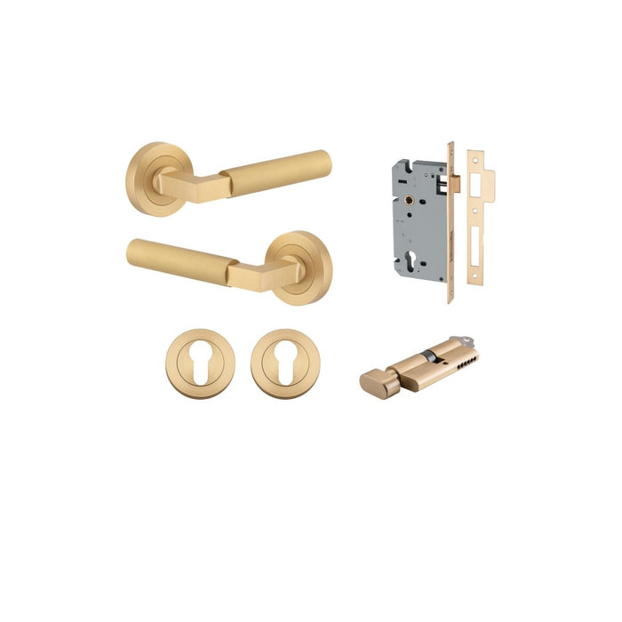 Brushed Brass / Entrance Kit (Key/Turn)