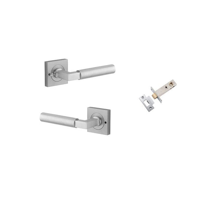 Brushed Chrome / Privacy Set