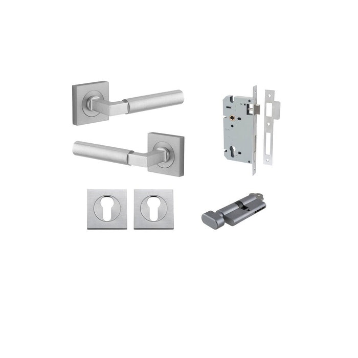 Brushed Chrome / Entrance Kit (Key/Turn)