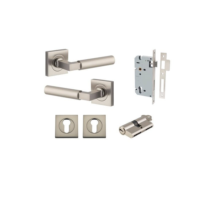 Satin Nickel / Entrance Kit (Key/Key)