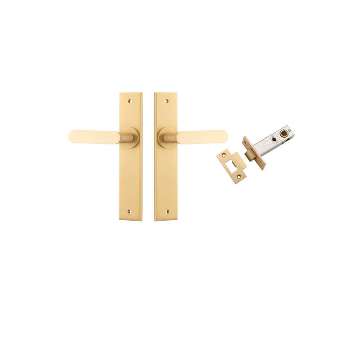 IVER Bronte Lever on Chamfered Backplate – Multiple Finishes Available - Entry - Point - 15284KPASS60 - Iver