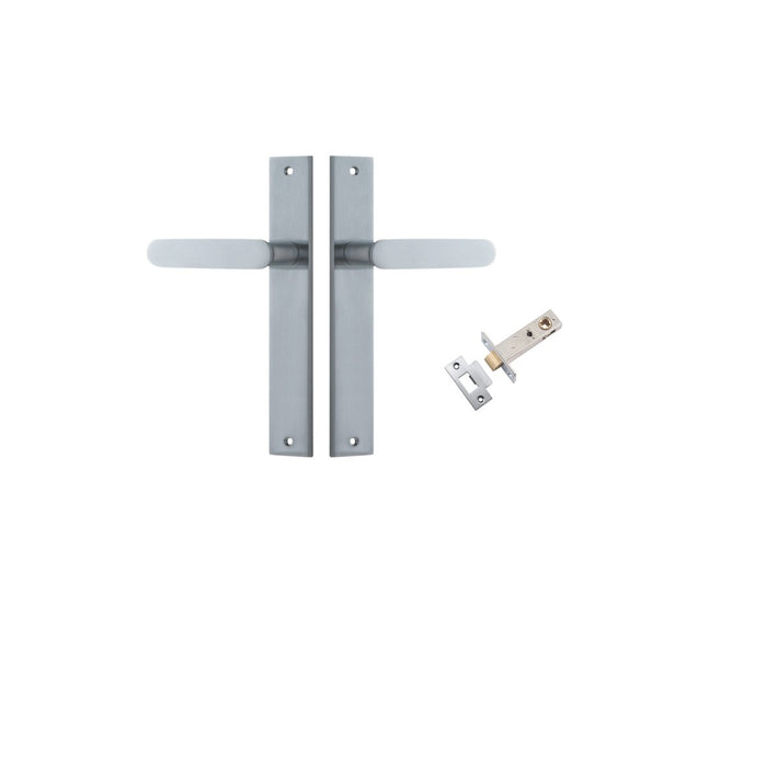 Brushed Chrome / Passage Set (Latch Included)