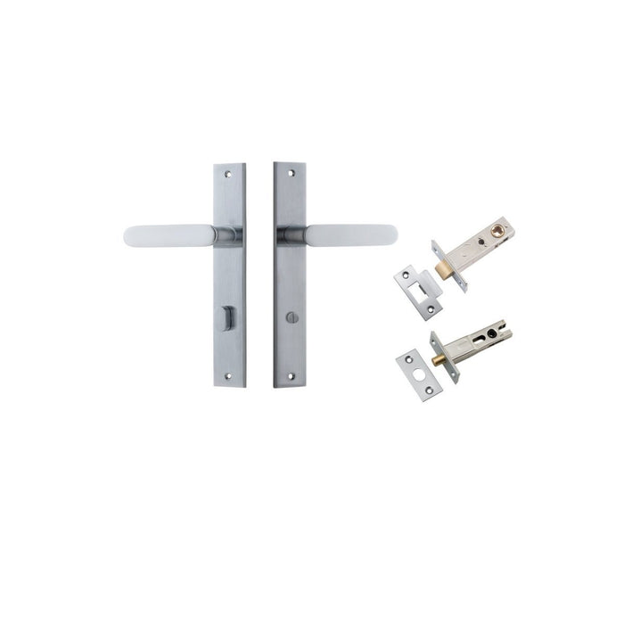 Brushed Chrome / Privacy Kit (Latch+Bolt Included)