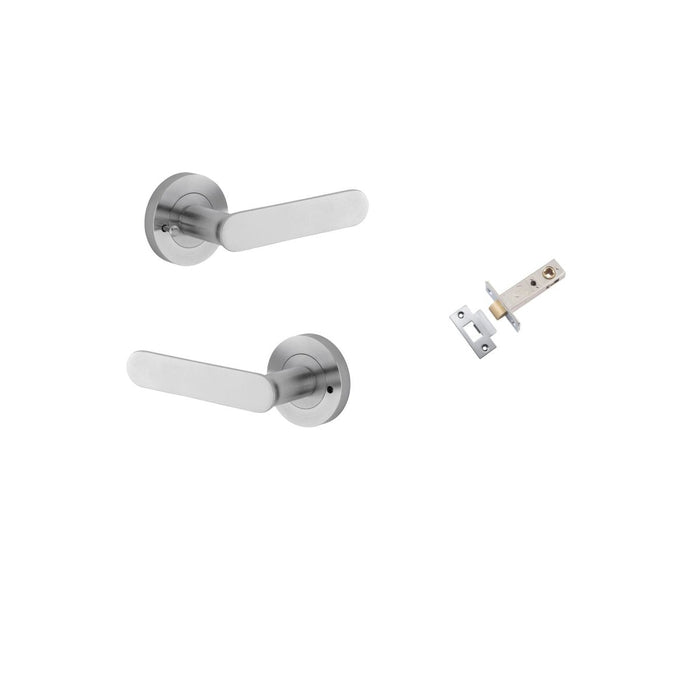 Brushed Chrome / Privacy Set
