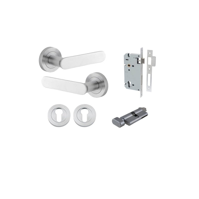Brushed Chrome / Entrance Kit (Key/Turn)