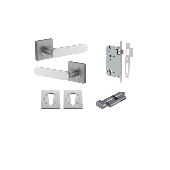 Brushed Chrome / Entrance Kit (Key/Turn)