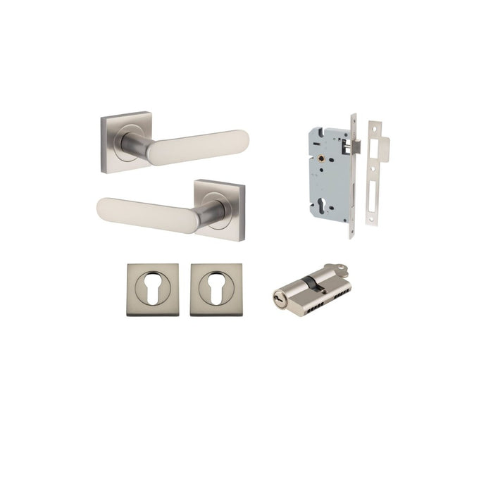 Satin Nickel / Entrance Kit (Key/Key)