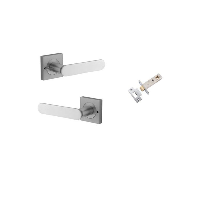 Brushed Chrome / Privacy Set