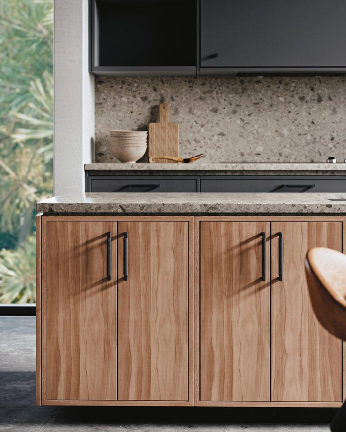 IVER Brunswick Solid Brass Cabinet Pull – Multiple Finishes Available - Entry - Point - 22113 - Iver
