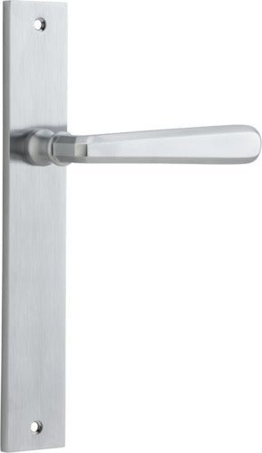 IVER Copenhagen Solid Brass Rectangular Door Handle – Multiple Finishes Available - Entry - Point - 12372 - Iver