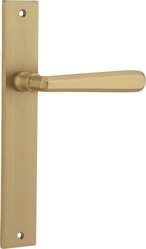 IVER Copenhagen Solid Brass Rectangular Door Handle – Multiple Finishes Available - Entry - Point - 15372 - Iver