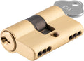 IVER Euro Double Cylinder 45mm - Multiple Finishes Available - Entry - Point - 21644 - Iver