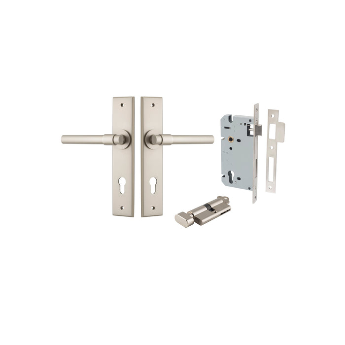 Satin Nickel / Entrance Kit (Key/Thumb)
