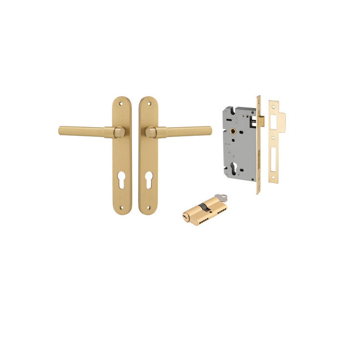 Brushed Gold PVD / Entrance Kit (Key/Thumb)