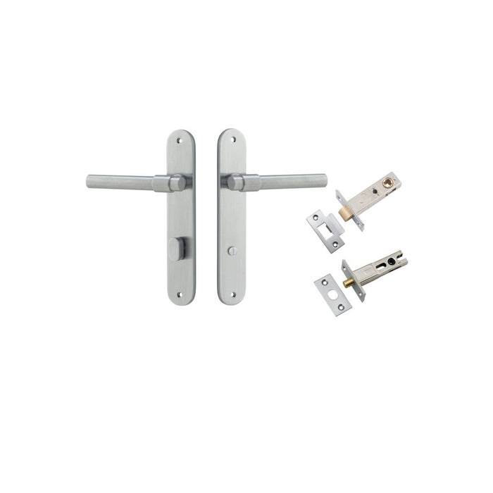 Brushed Chrome / Privacy Set