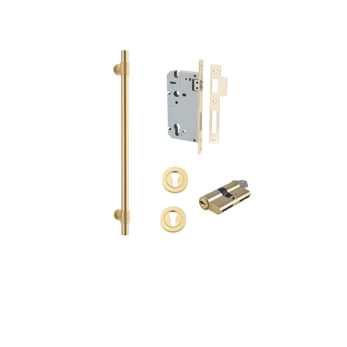 Brushed Gold PVD / 450mm CTC / Entrance Kit (Key/Key)