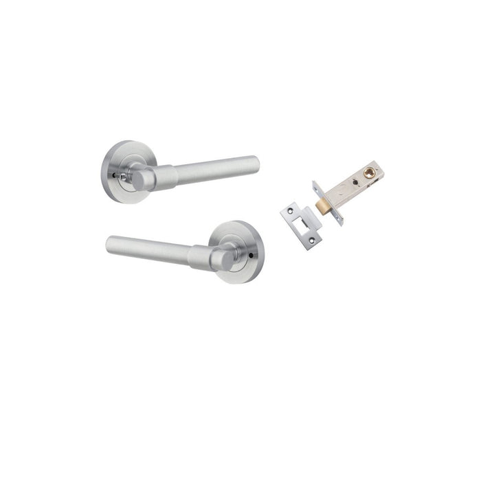 Brushed Chrome / Privacy Set
