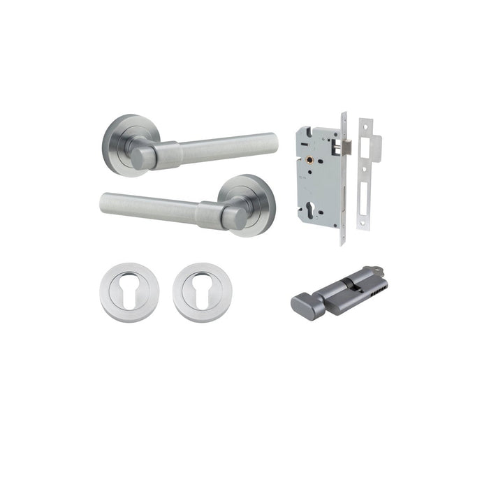 Brushed Chrome / Entrance Kit (Key/Thumb)