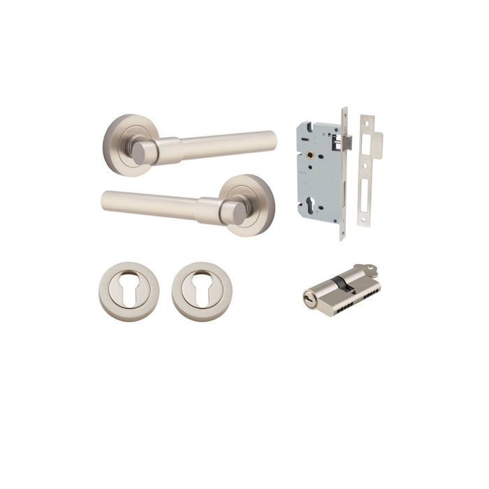 Satin Nickel / Entrance Kit (Key/Key)