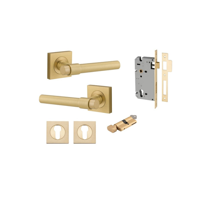 Brushed Gold PVD / Entrance Kit (Key/Thumb)