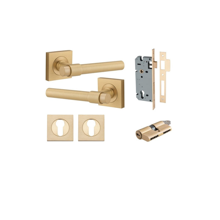 Brushed Brass / Entrance Kit (Key/Key)