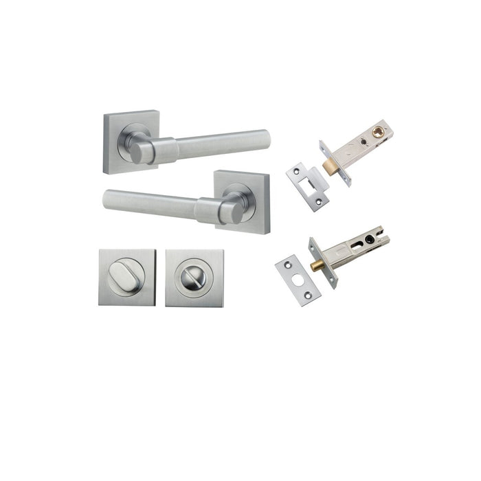 Brushed Chrome / Privacy Set (Separate Kit)