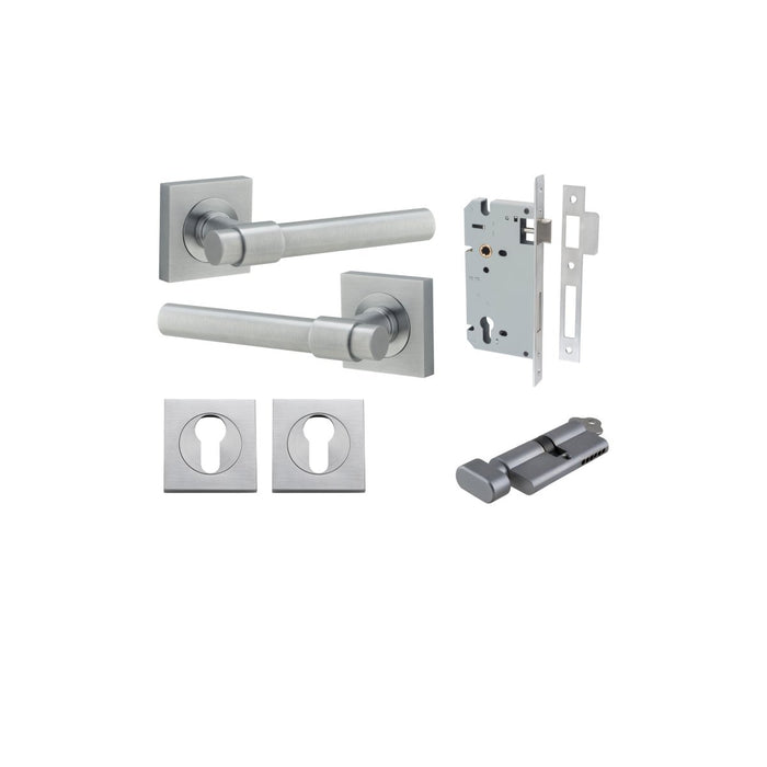 Brushed Chrome / Entrance Kit (Key/Thumb)