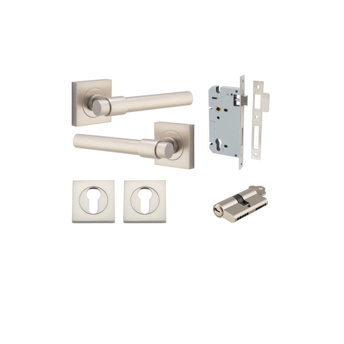Satin Nickel / Entrance Kit (Key/Key)