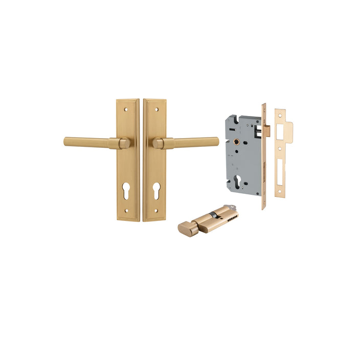 Brushed Brass / Entrance Kit (Key/Thumb)